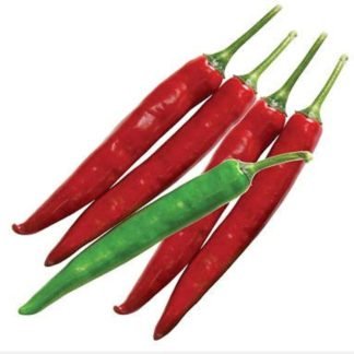 F1 Hybrid Chili Seeds Green & Red - SeedShop.PK